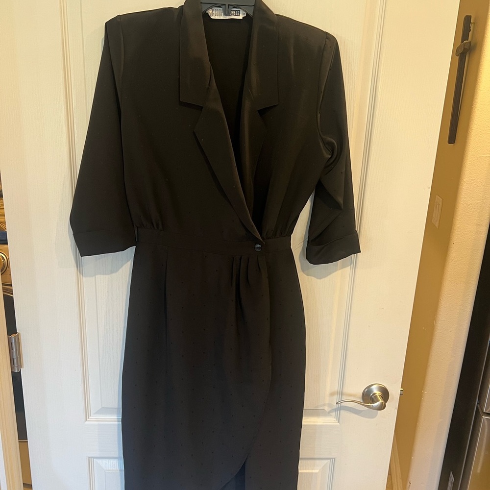 Vintage SK & Company black Dress Size 8